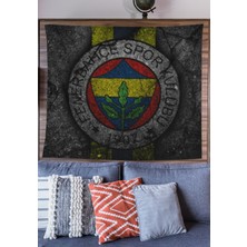 Sparrow Design Fenerbahçe Tasarımlı Dijital Baskılı Duvar Örtüsü