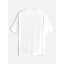 Stıl X Harry Potter Hogwarts Baskılı Bisiklet Yaka %100 Pamuklu T-Shirt
