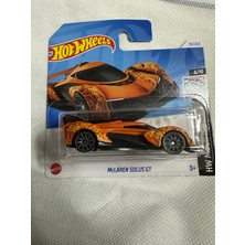 Hot Wheels Mclaren Solus GT 3+ Yaş İçin Oyuncak Araba 1:64 Ölçekli Renkli Desenli Model