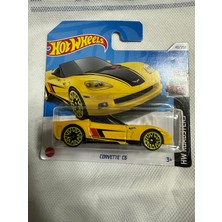 Hot Wheels Corvette C6 Oyuncak Araba 3+ Yaş İçin Sarı Renkli ve Detaylı Model