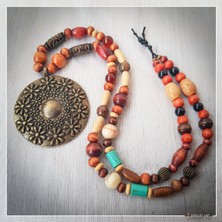 Z Jewelry Art Bagaıca - Otatntik Bohem Etnik Kolye
