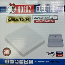 Horoz Electric Sıva Üstü Kare LED Armatür 18 Watt Horoz Electric