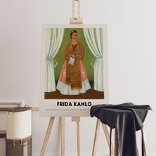 Pegziz Duvar Dekorasyonu Sanatsal Kanvas Tablo Frida Kahlo Cafe Dekorasyonu