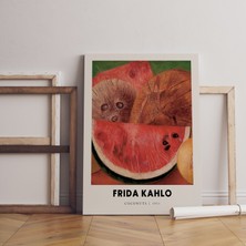 Pegziz Modern Sanatsal Tablo Frida Kahlo Duvar Dekorasyonu Kanvas Tablo Salon Duvar Dekorasyon
