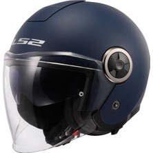 Ls2 Classy Mat Navy Mavi Kask