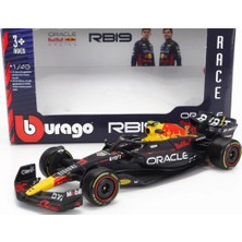 1/43 Bburago 1:43 F1 2023 Redbull RB19 1 #max Verstappen F1 Araba Modeli Koleksiyonu (RB19 1 #)