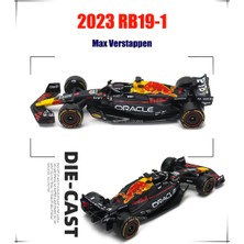 1/43 Bburago 1:43 F1 2023 Redbull RB19 1 #max Verstappen F1 Araba Modeli Koleksiyonu (RB19 1 #)