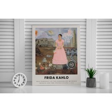 Pegziz Salon Duvar Dekorasyonu Kanvas Tablo Frida Kahlo Oda Dekorasyonu Duvar Tablosu