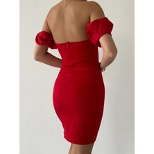 Concon Moda Amour Mini Atlas Elbise