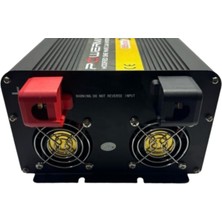 Powermaster 12V Volt 2.5kw 2500W Watt Modifiye Sinus Inverter 220 Çevirici Invertör Dijital Ekranlı Dönüştürücü