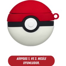 DGK 1. ve 2. Nesil Uyumlu Koruyucu Bluetooth Kulaklık Kılıfı Pokemon Figürlü