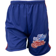 Oppland Erkek Çocuk Şortu 8-9-10 Yaş Baskılı Model Beli Lastikli ve Bağcıklı Rahat Kesim