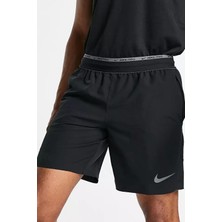 Nike Pro Dri Fit Flex Rep 3.0 Unlined Training Erkek Şort Siyah