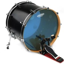 Evans BD22HB Deri 22 Hydraulic Blue Kick Clear Yağlı Mavi Çift