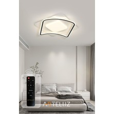 Arteluz Üçkare Model Modern Plafonyer Avize (50 Cm)