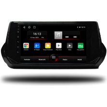 Redhat Peugeot 2008 Android Carplay Multimedya 2020-2022 4gb Ram + 64GB Hafıza + 8 Çekirdek