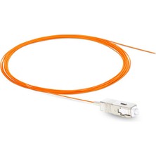 Evlere Kadar Fiber Fiber Optik Pigtail Sc/pc mm Sx 0,9mm 50/125 Om2 1 Core LS0H (1,5 Metre)