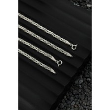 Aura Gümüş 925 Ayar Gümüş Zincir 3.5mm Nonna Kolye