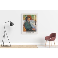 Pegziz Duvar Dekorasyonu Sanatsal Kanvas Tablo Edvard Munch Cafe Dekorasyonu
