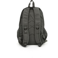 Çanta Trend Sanmorris Unisex Suya Dayanıklı Krinkıl Kumaş Çok Gözlü Büyük Boy Okul ve Sırt Çantası