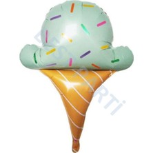 Rönesans Parti Dondurma Külah Folyo Balon 65 cm