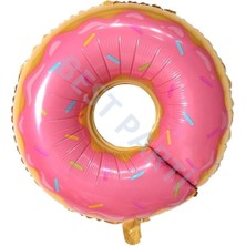 Best Parti Donut Folyo Balon Pembe 80 cm