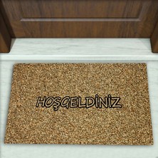 Modern Desenli Dekoratif Kapı Önü Paspası No: 1422