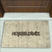 Modern Desenli Dekoratif Kapı Önü Paspası No: 1184