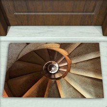 Merdiven Desenli Dekoratif Kapı Önü Paspası No: 1469