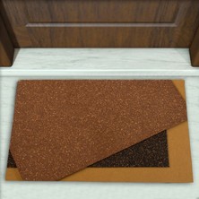 Colorix Carpet Geometrik Desenli Dekoratif Kapı Önü Paspası No: 1689