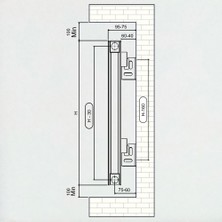 Aeon Smyrna Alüminyum Radyatör Panel 1500 x 555 8 Dilim Beyaz