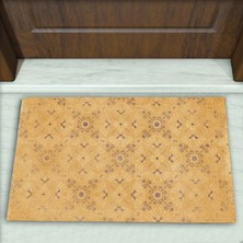 Colorix Carpet Modern Desenli Dekoratif Kapı Önü Paspası No: 1135