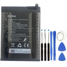 Senal Store Omix X5 Pil Batarya +Tamir Set 5000 mAh