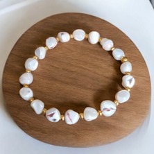 Mga Doğaltaş Sedef Bileklik Dorika Bileklik Doğal Taş Bileklik