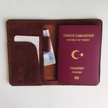 Denisera Hakiki Deri Compenna Pasaportluk Cüzdan