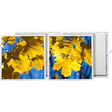 Gök Panel 60X60 LED Panel Aydınlatma Armatür Avize Sıva Altı Desenli 1x2 Ikili Grup 46510763SA