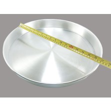 Rezzan Maraş 42 cm Alüminyum Tepsi Yuvarlak Baklava Börek Tava Tatlı Fırın Tepsisi