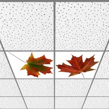 Gök Panel 60X60 LED Panel Aydınlatma Armatür Avize Sıva Altı Desenli 1x2 Ikili Grup 46511142SA