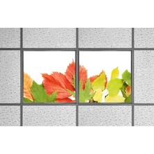 Gök Panel 60X60 LED Panel Aydınlatma Armatür Avize Sıva Altı Desenli 1x2 Ikili Grup 46510988SA