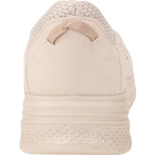 Forelli 30114-G Star Bej Kadın Comfort Spor Ayakkabı