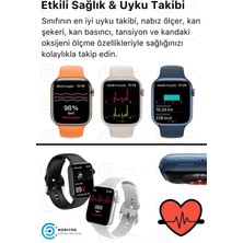 Woodhub Watch 7 Yeni Nesil Spor ve Sağlık Sensörlü T700S Akıllı Saat