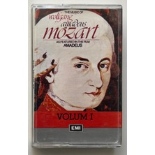 EMI Records The Music Of Wolfgang Amadeus Mozart Volum 1 Kaset (Orjinal Dönem Kağıt Baskı Kaset)