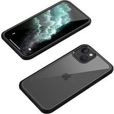 Techno Guru iPhone 13 360 Derece Koruma Sağlayan Çift Parçalı Dor Premium Kılıf