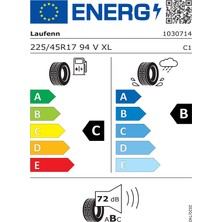 Laufenn 225/45 R17 94V Xl S Fit Eq+ Lk01 Oto Yaz Lastiği (Üretim Yılı:2024)