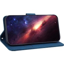 Bdt Shop Onur Magic6 Pro Flip Folio Kickstand Özelliği Için Flip Case Geometrik Pu (Yurt Dışından)