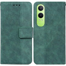 Bdt Shop Oneplus Nord Ce4 Lite 5g Kickstand Özelliği Için Flip Case Geometrik Cüzdan (Yurt Dışından)