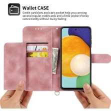 Bdt Shop Samsung Galaxy A52 Kabartmalı Bileklik Darbeye Dayanıklı Çoklu Için Flip Case (Yurt Dışından)