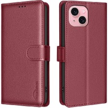 Bdt Shop IPhone 14 Için Flip Case Artı Pu Deri Rfıd Engelleme Kart Tutucu Cüzdan (Yurt Dışından)