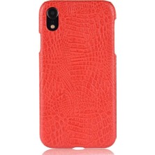 Bdt Shop IPhone Xr Klasik Timsah Moda Anti Scratch Için Şık Klasik Durumda (Yurt Dışından)