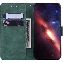 Bdt Shop Infinix Not 40 4g Premium Pu Deri Flip Folio Geometrik Için Flip Case (Yurt Dışından)